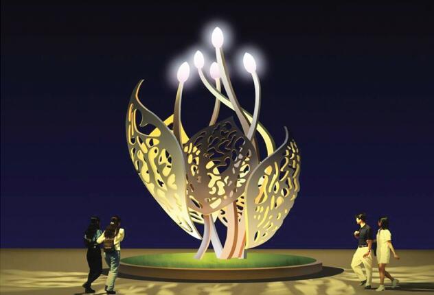 東莞七度照明藝術(shù)造型景觀燈設(shè)計(jì)圖