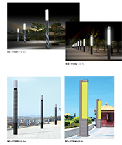 方柱鏤空內(nèi)透光LED景觀燈