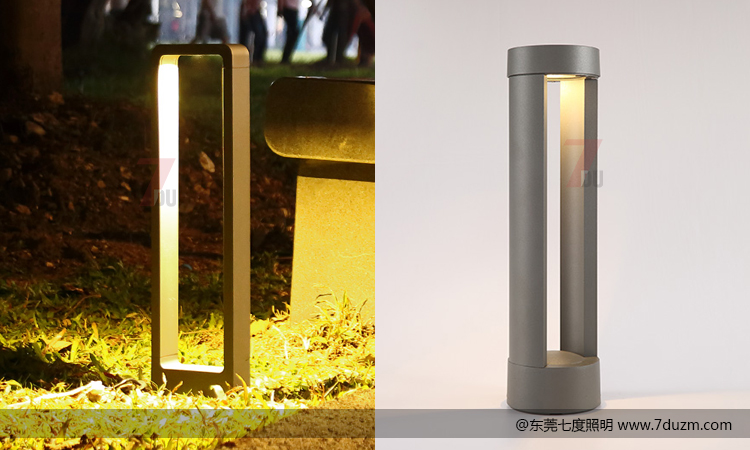 七度照明-現(xiàn)代LED草坪燈樣式圖片展示