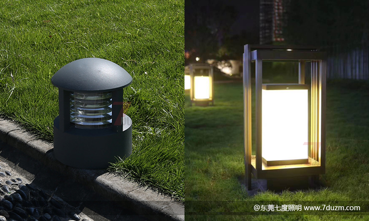 七度照明-矮草坪燈樣式圖片展示