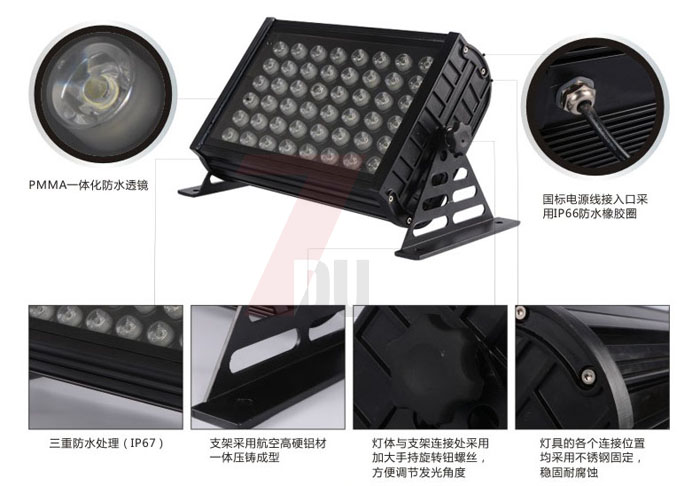 園林綠化照樹(shù)LED投光燈細(xì)節(jié)效果展示