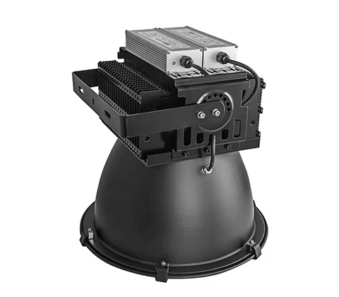 (QDLED-T028)200W-1000W塔吊燈高桿球場LED投光燈側(cè)面細(xì)節(jié)