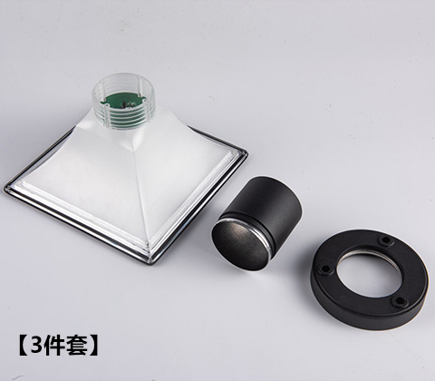 (QDTYN-ZT006)現(xiàn)代簡(jiǎn)約LED太陽(yáng)能柱頭燈圍墻燈配件